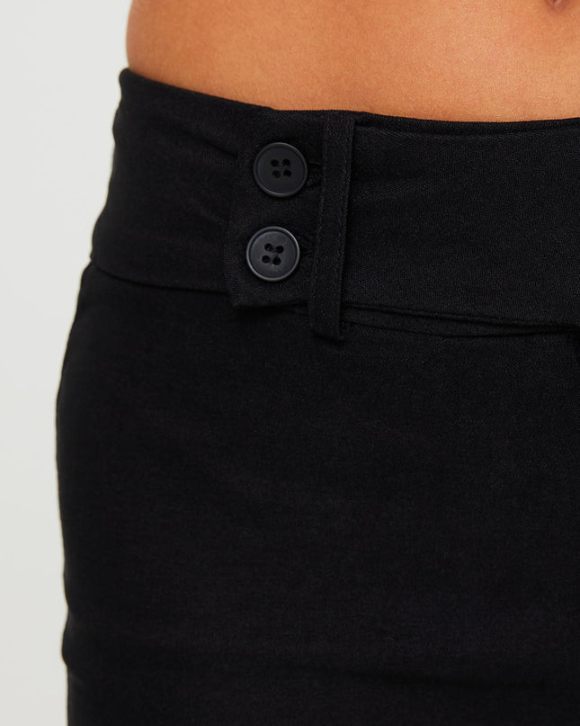 Kinkirk Flared Pants Black Petite