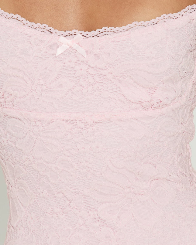 Beacall Mini Dress Light Pink