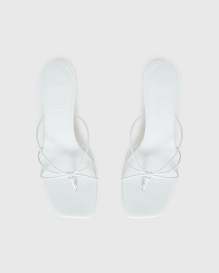 Avedon Heels White
