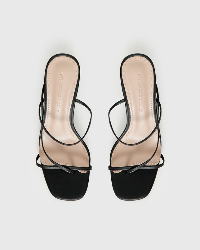 The Becka Heels Black