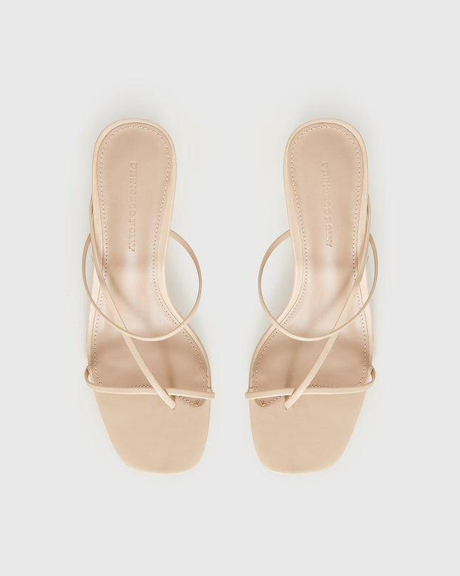 The Becka Heels Beige