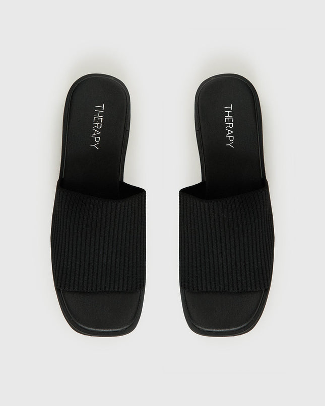Therapy Nawty Sandals Black
