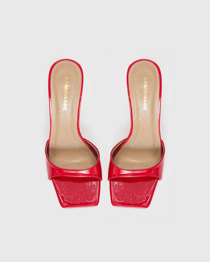 Caroline Heels Red