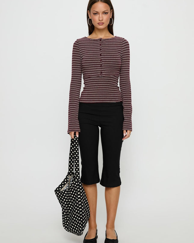 Spence Layered Top Multi Stripe