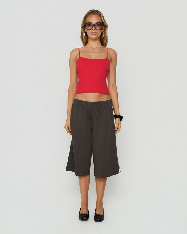 Sayllor Longline Sweat Shorts Iron Grey