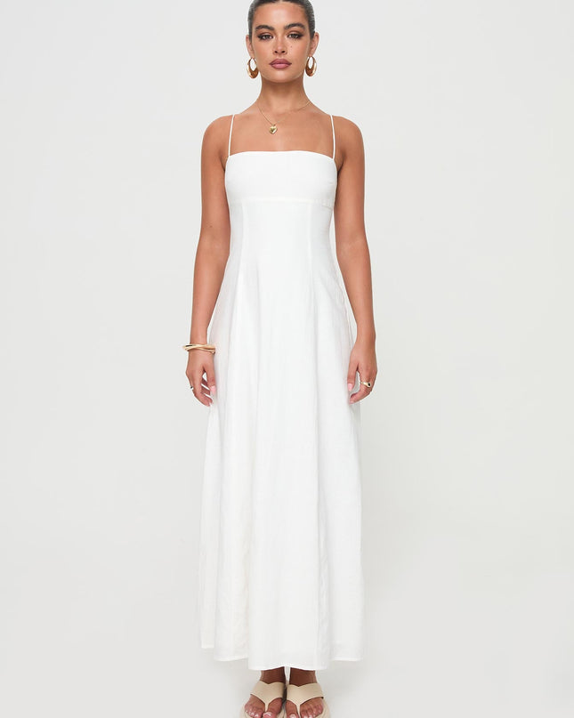 Brightwell Maxi Dress White