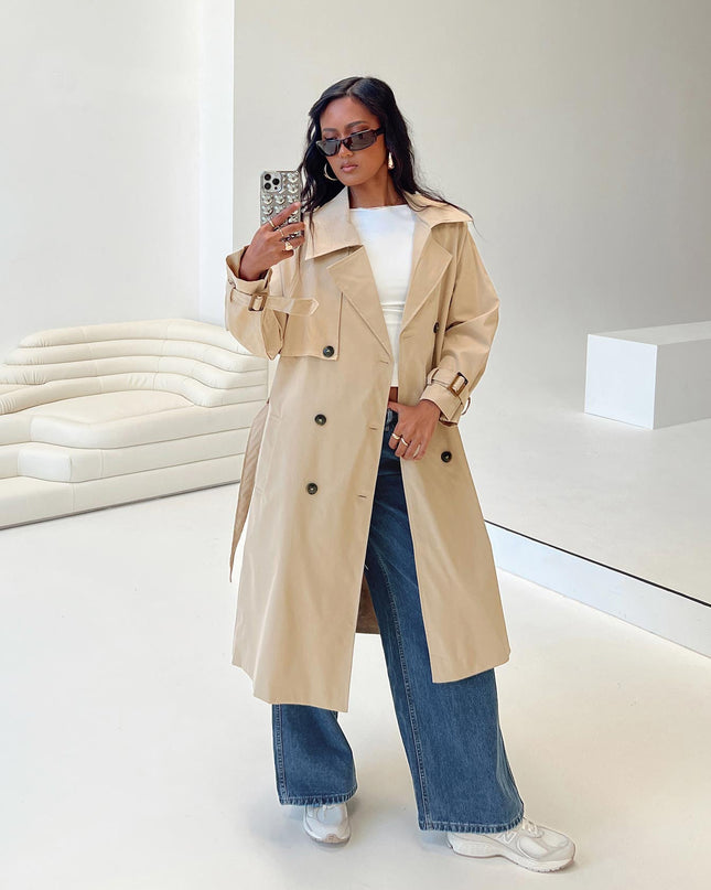 Westwind Trench Coat Natural