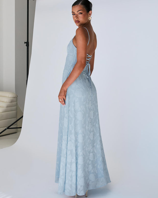South Of France Maxi Dress Blue