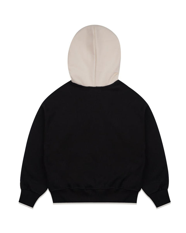 LA MAISON STUDIO Women's Embo Logo Crop Hoodie FCC1ZP391W