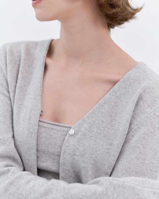 nyhavn Women's Phoebe Bolero Cardigan Gray