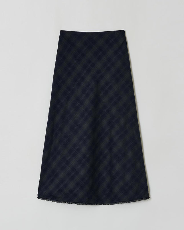MOHAN Women's TVF Check Maxi Skirt 720663372