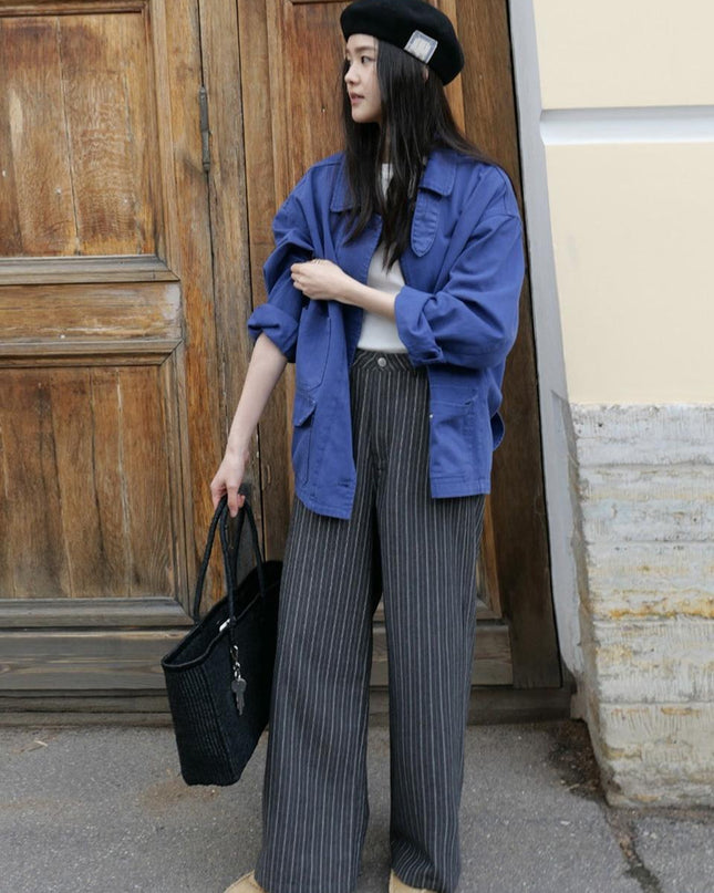 TIENNE Women's Nordy Stripe Pants Black