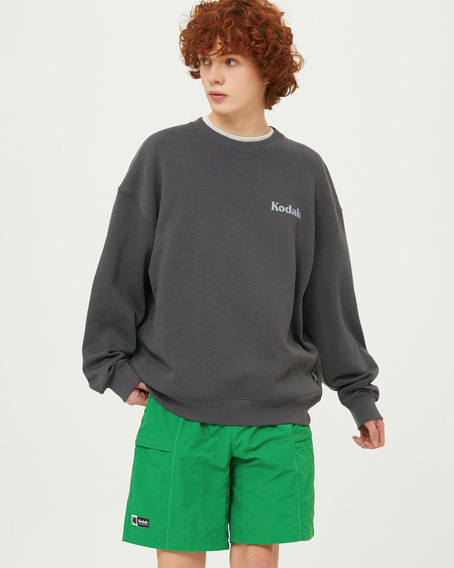 KODAK Apparel Women's Scenery Graphic Sweatshirt Charcoal