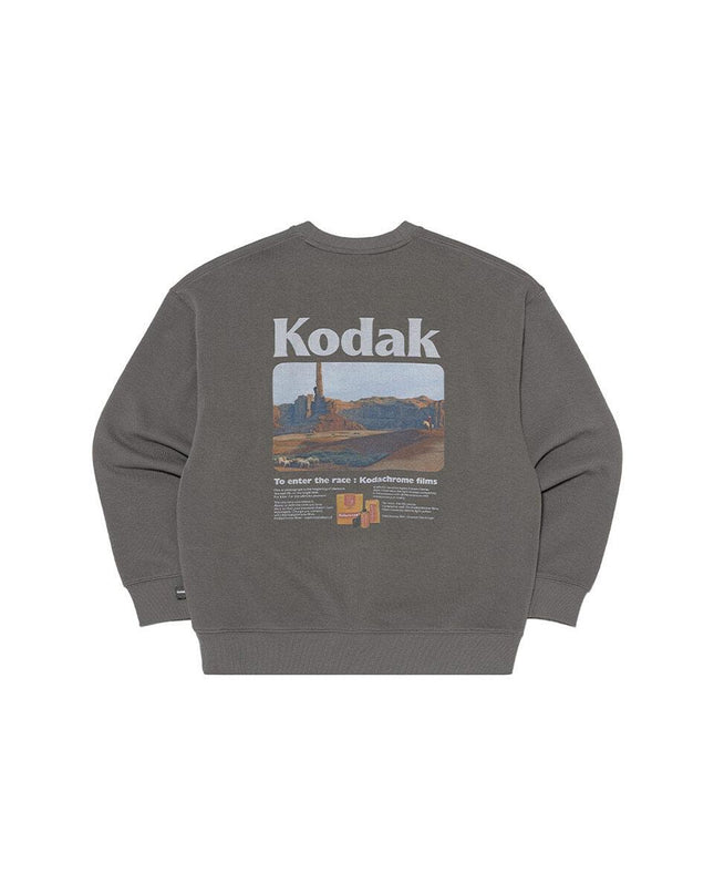 KODAK Apparel Women's Scenery Graphic Sweatshirt Charcoal