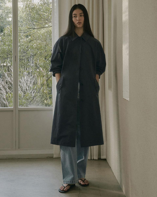 SAGEMENT Women's Yvonne Washed Trench Coat