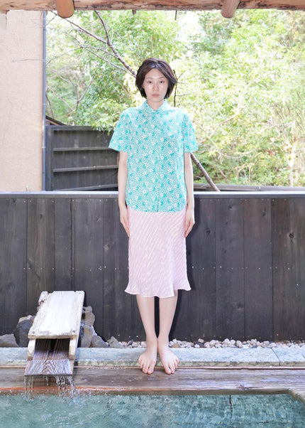 nuuanu Women's Koya Stripe Midi Skirt Pink 720910697