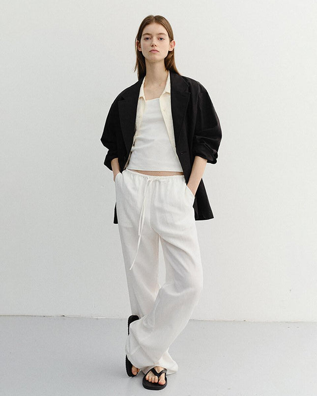 Dunst Women's Summer String Pants UDPA6B221IV
