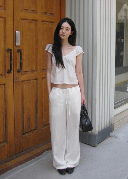 Dunst Women's Summer String Pants UDPA6B221IV