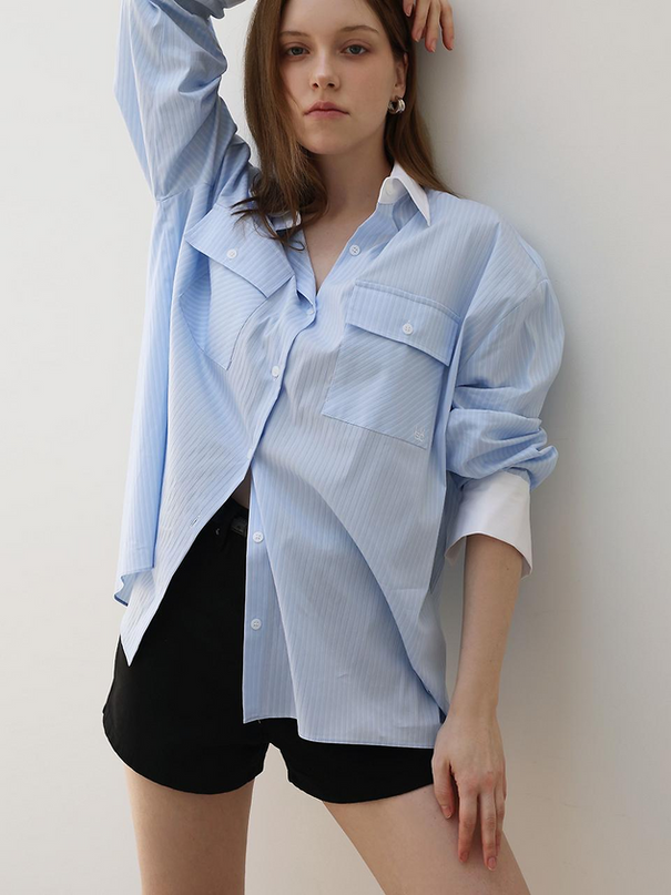 LEVAN LECOR Women's Light Over-Fit Shirt 720982833