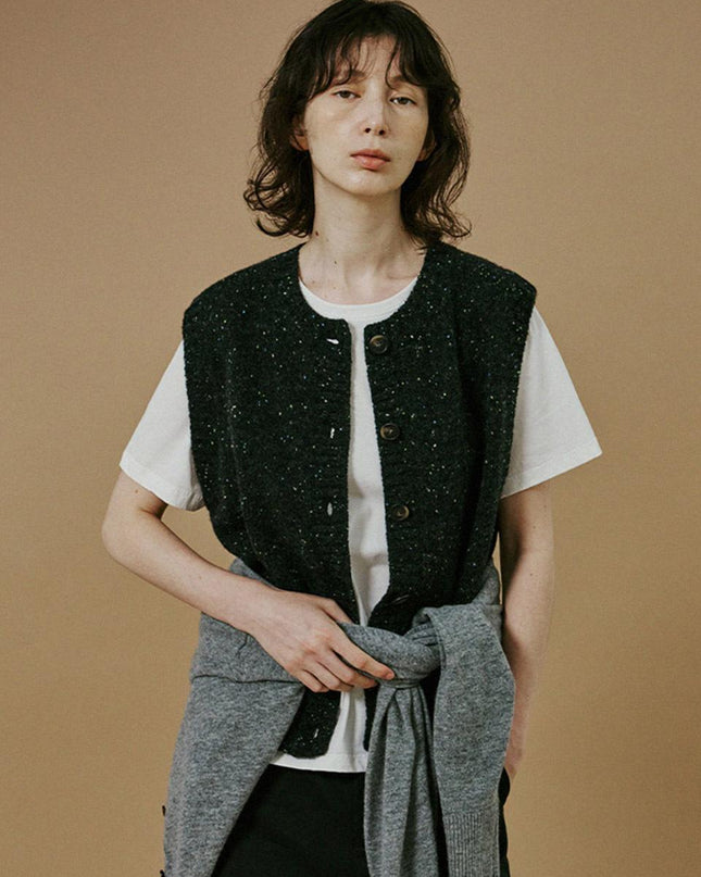 OFF AND AWAY Women's Open Cozy Knit Vest