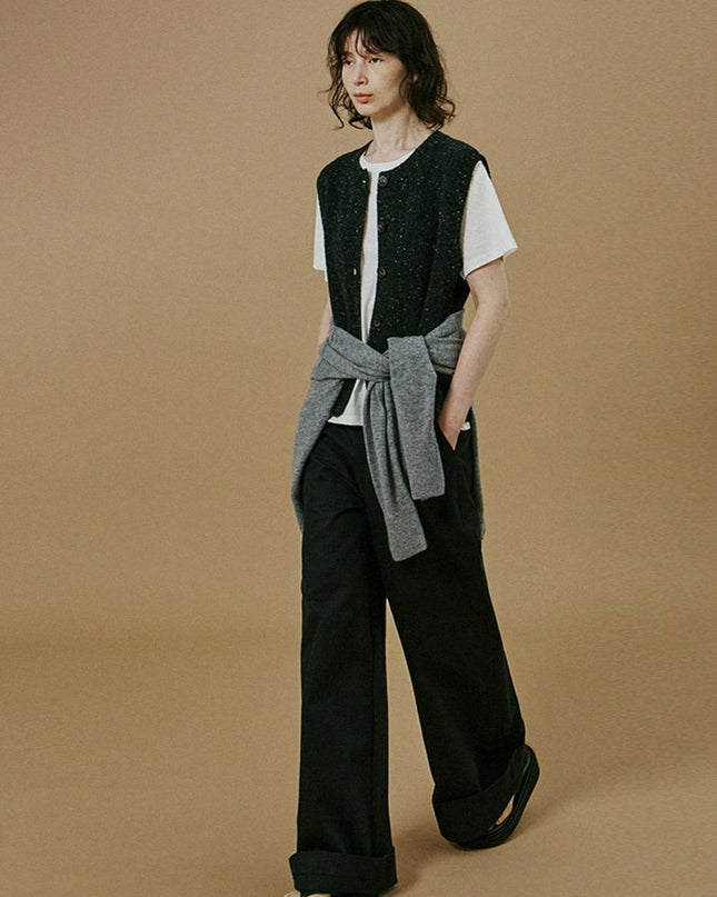 OFF AND AWAY Women's Open Cozy Knit Vest