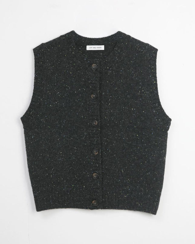 OFF AND AWAY Women's Open Cozy Knit Vest