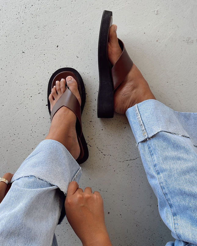 Remi Sandals Chocolate