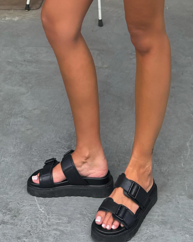 Ma Belle Sandals Black