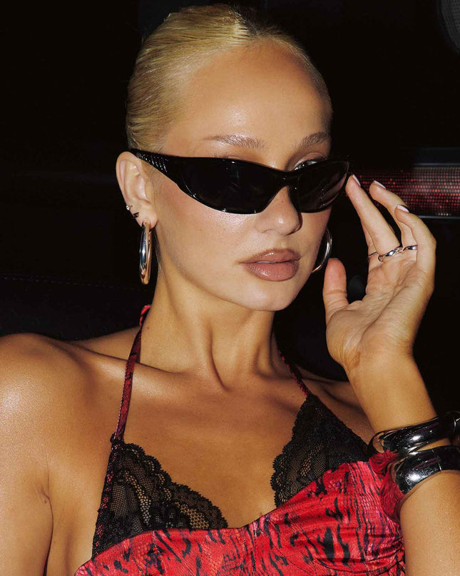 Rave On Sunglasses Black