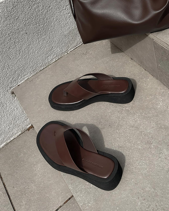 Remi Sandals Chocolate