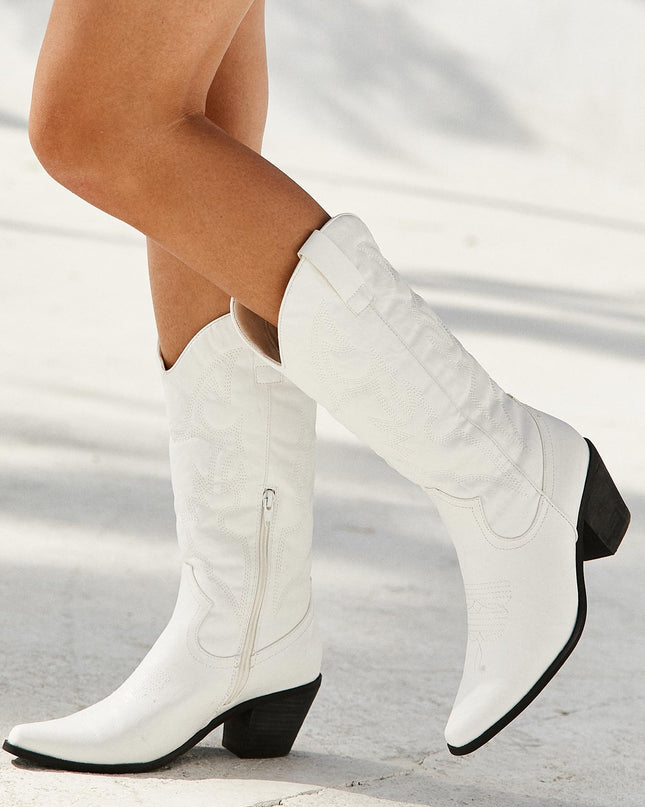 Therapy Clayton Boots White