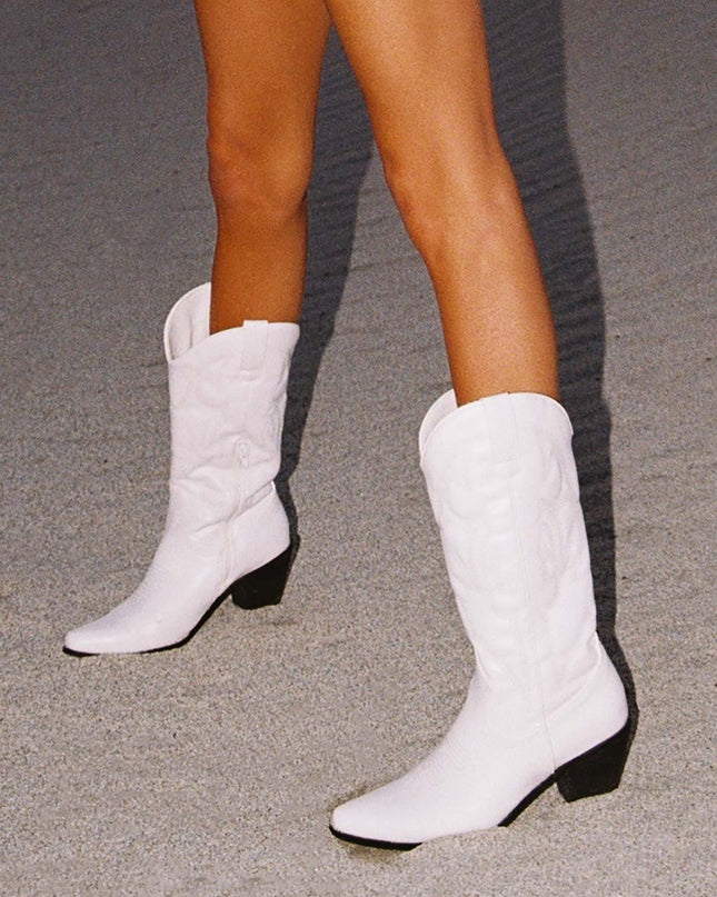 Therapy Clayton Boots White