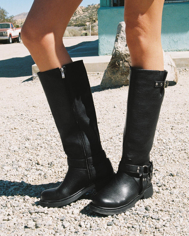 Billini Kaylen Riding Boots Black