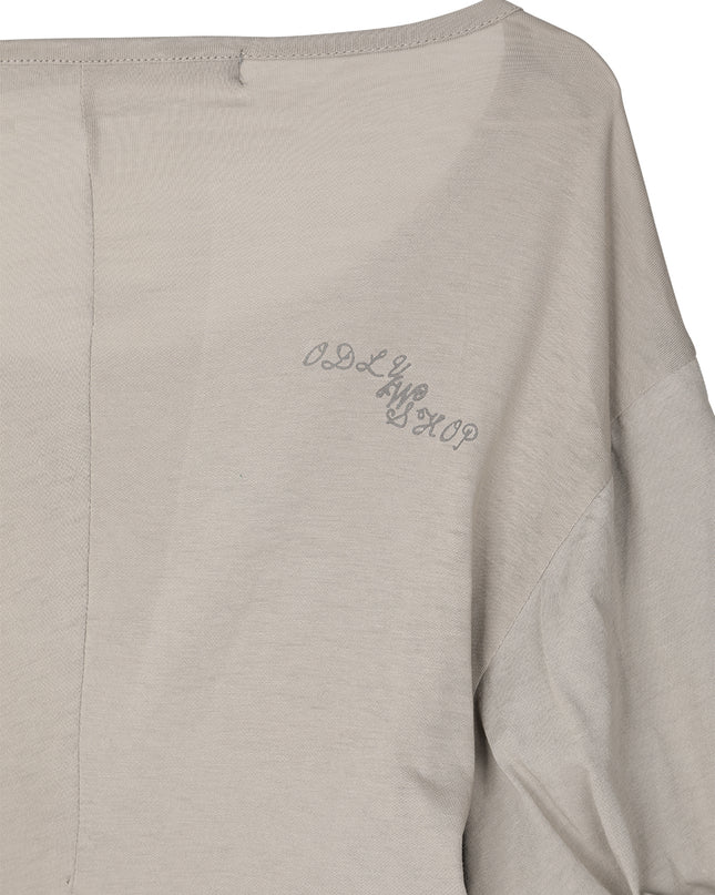 odlyworkshop Women's Layered Puff Sleeve Tee Light Brown